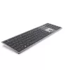DELL Pro Plus Keyboard KB700 — bezvadu tastatūra, pilna izmēra, AZERTY, pelēka