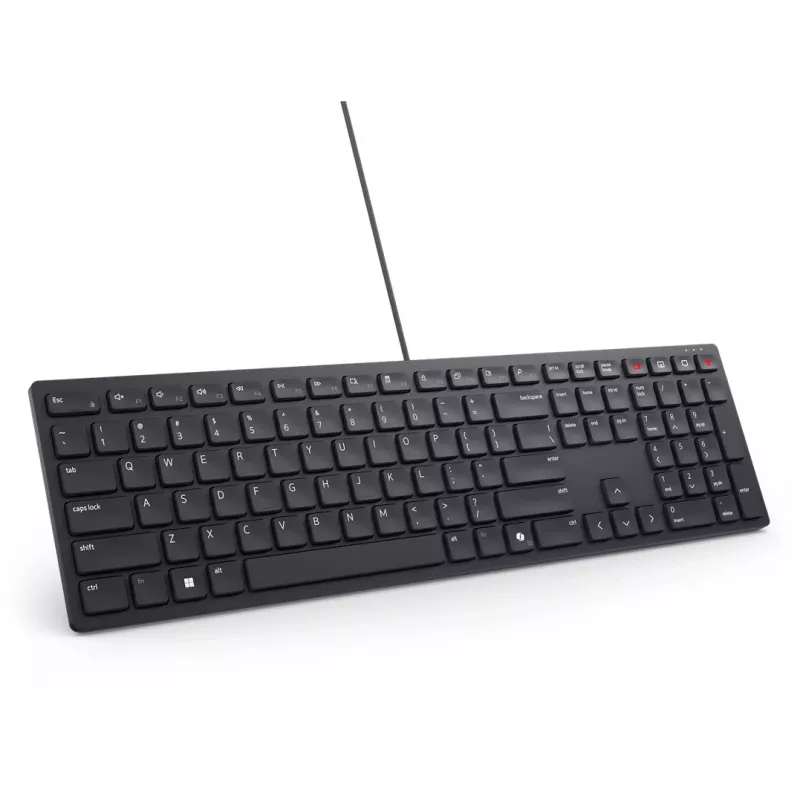 DELL Pro Wired Collaboration Keyboard - KB525C - Belgian (AZERTY) - pilna izmēra vadu tastatūra