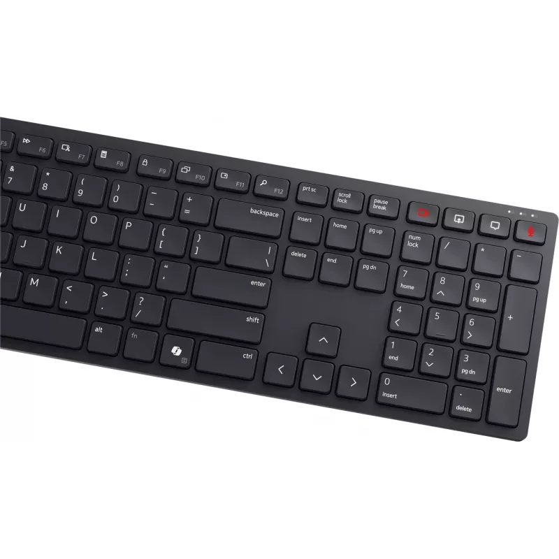 DELL Pro Wired Collaboration Keyboard - KB525C - Belgian (AZERTY) - pilna izmēra vadu tastatūra