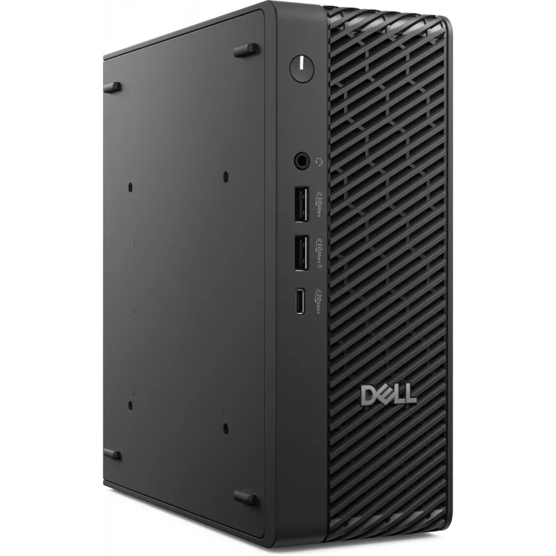 DELL Pro Max FCM2250 Mini dators – Intel Core Ultra 7 265, 16 GB DDR5, 1 TB SSD, NVIDIA RTX A1000, Windows 11 Pro, Melns