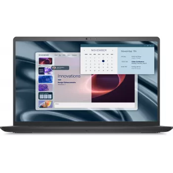 DELL Pro 15 Essential PV15255 AMD Ryzen™ 5 7520U klēpjdators 39,6 cm (15,6 collu) Full HD 8 GB LPDDR5-SDRAM 512 GB SSD Wi-Fi 5 (802.11ac) Windows 11 Pro Nordic Black