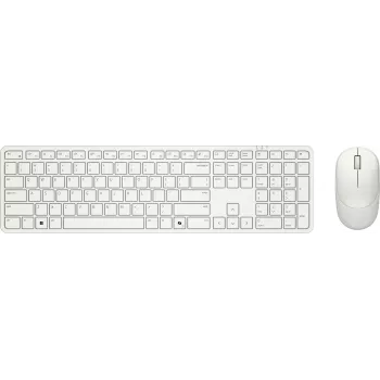 DELL Pro 5 KM526 bezvadu tastatūra un pele, RF, QWERTY US International, balts