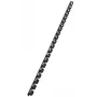 Leitz Spines Plastic 8 mm comBIND melni, PVC, A4, 45 lapas, 100 gab.