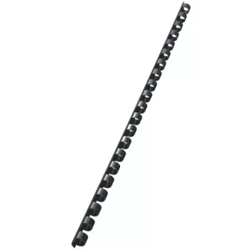Leitz Spines Plastic 10 mm comBIND, Melns, 65 lapām, PVC, A4, 1 cm, 10 mm