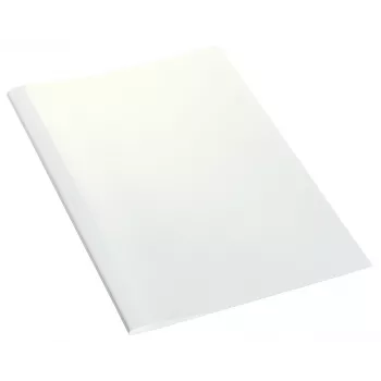 Leitz Binding Covers Thermal Standard 6mm, A4, kartons, PVC, balts, 60 loksnes, 240 g/m², 6 mm