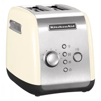 KitchenAid 5KMT221EAC 2 šķēles 1100 W Krēmkrāsas grauzdētājs