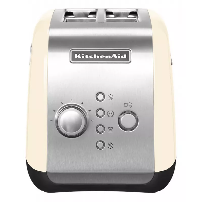 KitchenAid 5KMT221EAC 2 šķēles 1100 W Krēmkrāsas grauzdētājs