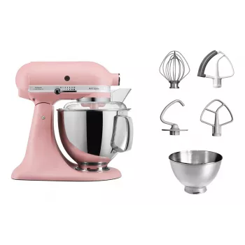 KitchenAid 5KSM175PSEDR Planētu mikseris 300 W Roze