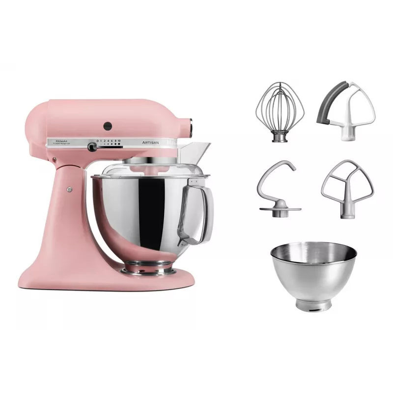 KitchenAid 5KSM175PSEDR Planētu mikseris 300 W Roze