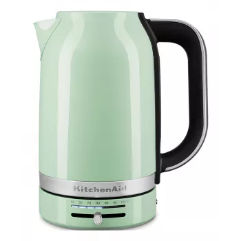 KitchenAid 5KEK1701EPT elektriskā tējkanna 1,7 L 2400 W Melna, Zaļa, Nerūsējošais tērauds