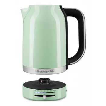 KitchenAid 5KEK1701EPT elektriskā tējkanna 1,7 L 2400 W Melna, Zaļa, Nerūsējošais tērauds