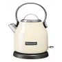 KitchenAid 5KEK1222EAC elektriskā tējkanna 1.25 L 2200 W Melna, Krēmkrāsa, Nerūsējošais tērauds