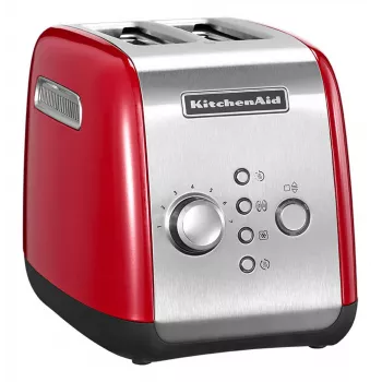 KitchenAid 5KMT221EER 2 šķēles 1100 W Sarkanā, Nerūsējošais tērauds