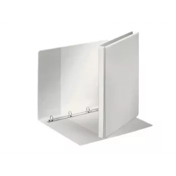 Esselte Panorama Binder FSC® A4+ 4RR/16 mm, A4, Apaļie gredzeni, Uzglabāšana, Plastmasa, Balts, Melns