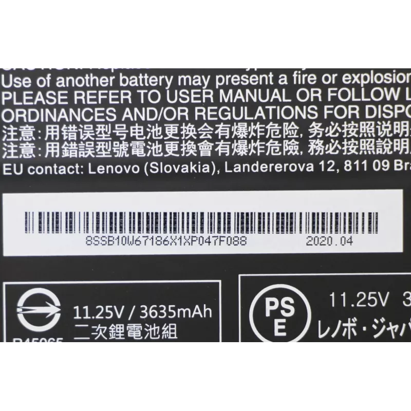 Lenovo 5B10W67369 akumulators klēpjdatoram