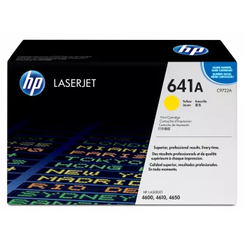 HP 641A dzeltena oriģinālā LaserJet tonera kasetne, 8000 lpp, dzeltena, 1 gab.