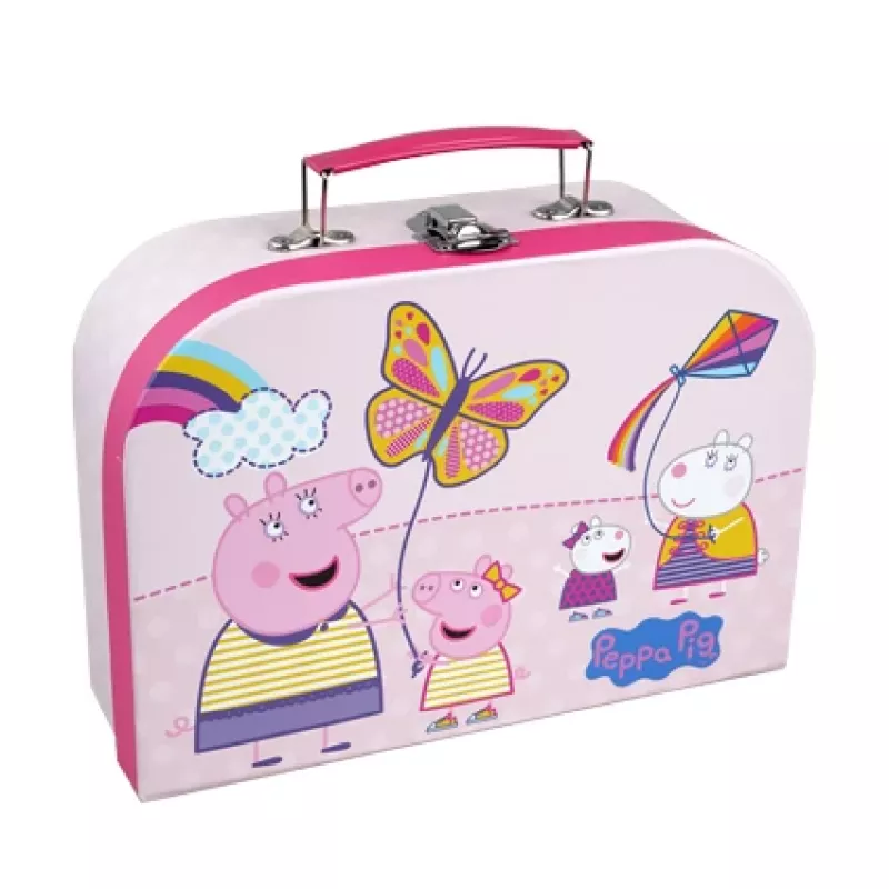 Barbo Toys Peppa Pig koferu komplekts 3 gab., dažādi, daudzkrāsains, zēns/meitene, mucas soma