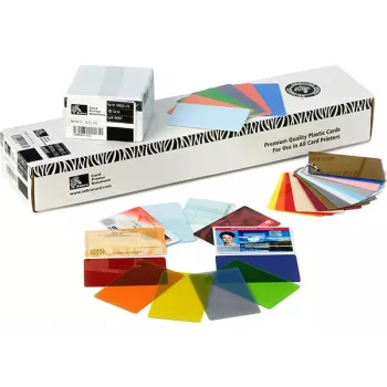 Zebra Premier Colour PVC vizītkartes 104523-135 (500 gab.)