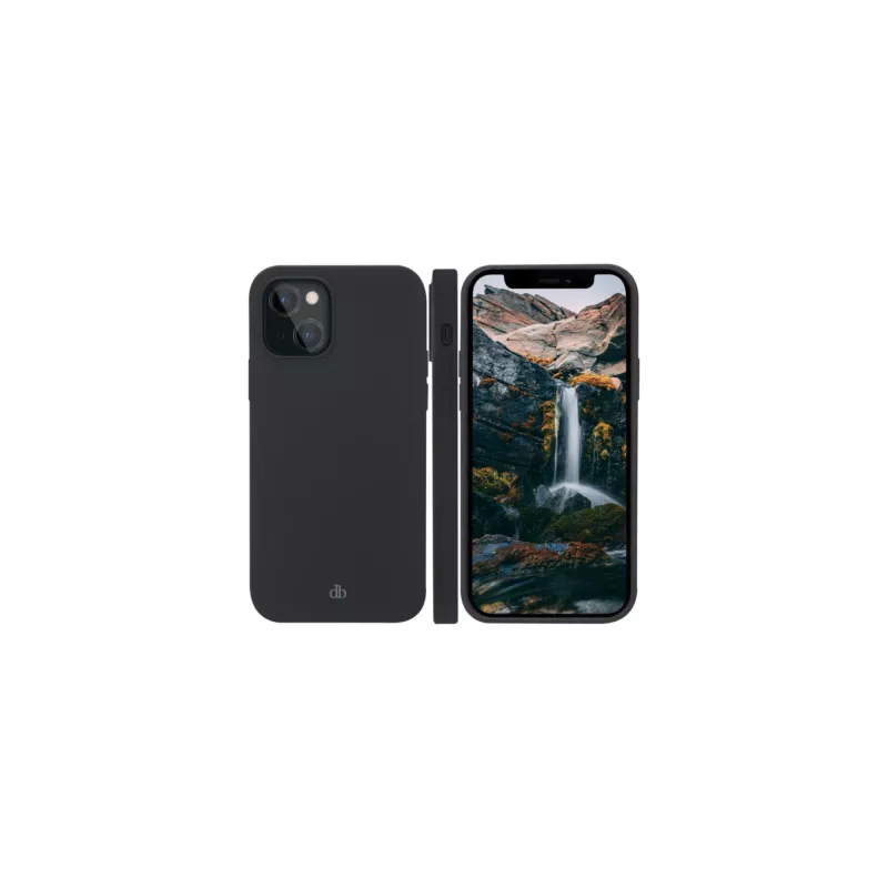 Telefona maciņš dbramante1928 Monaco iPhone 13 mini 5.4 collu — Night Black, pārstrādāta plastmasa