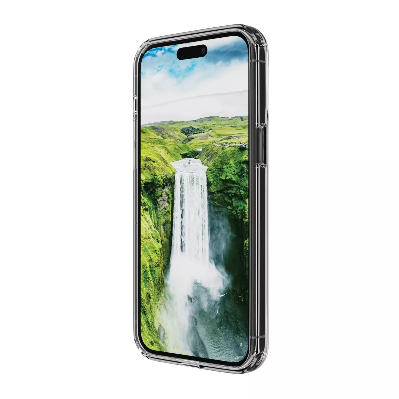 Aizsargmaciņš dbramante1928 Iceland Ultra D3O iPhone 15 Pro — caurspīdīgs, ciets