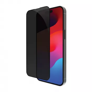 d bramante eco-shield Privacy aizsargstikls iPhone 15 Pro — Privātuma filtrs, 0.565 mm, 74.8×158.2 mm