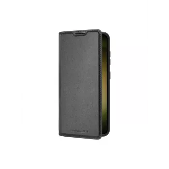 Vāciņš dbramante1928 Bergen Samsung Galaxy S24, ādai līdzīgs materiāls un pārstrādāta plastmasa, 6.2 collu ekrānam, melns