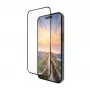 DBRAMANTE Bulk eco-glass iPhone 16 Pro Black Edge – Aizsargstikls no pārstrādātiem materiāliem