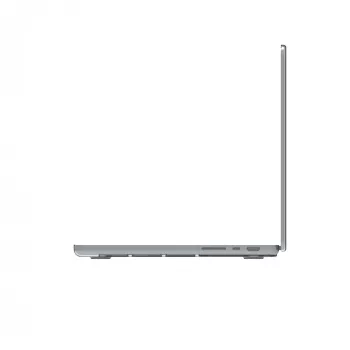 Caurspīdīgs vāciņš 14 collu MacBook Pro no d bramante — Islandes modelis, saderīgs ar M3/M4/M5, 35,6 cm ekrāns, 258 g