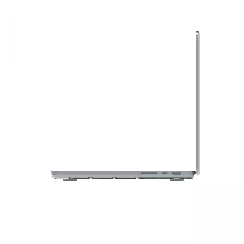 Caurspīdīgs vāciņš 14 collu MacBook Pro no d bramante — Islandes modelis, saderīgs ar M3/M4/M5, 35,6 cm ekrāns, 258 g