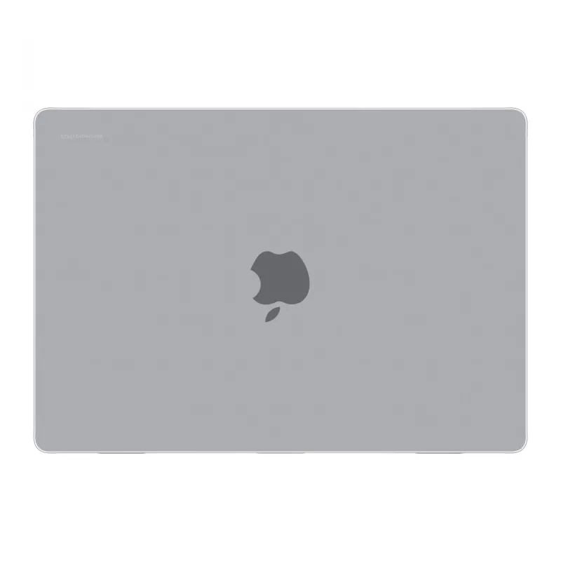 Aizsargvāciņš MacBook Pro 16 collu (M4 2024 / M3 2023) d bramante — Iceland Clear, 40,6 cm, 348 g