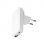 d bramante dbramante1928 Pro EU/US Slim Lādētājs — USB-C 20W + USB-A 18W, Balts, Iekštelpu AC