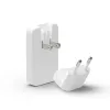 d bramante dbramante1928 Pro EU/US Slim Lādētājs — USB-C 20W + USB-A 18W, Balts, Iekštelpu AC
