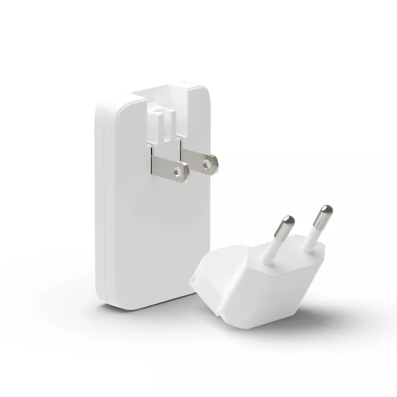 d bramante dbramante1928 Pro EU/US Slim Lādētājs — USB-C 20W + USB-A 18W, Balts, Iekštelpu AC