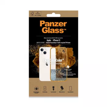 PanzerGlass® ClearCaseColor™ iPhone 13 - Tangerine