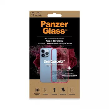 PanzerGlass ClearCaseColor Strawberry Apple iPhone 13 Pro