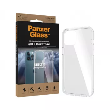 PanzerGlass® HardCase Caurspīdīgs iPhone 12 Pro Max, Vāciņš, Apple, Apple - iPhone 12 Pro Max, Caurspīdīgs