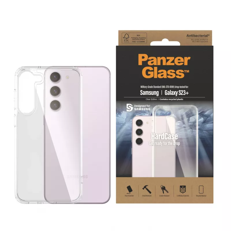 PanzerGlass® HardCase Caurspīdīgs Samsung Galaxy S23+ vāciņš