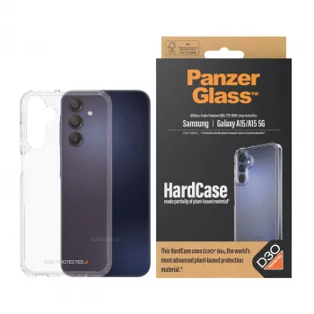 PanzerGlass® HardCase Caurspīdīgs ar D3O® Samsung Galaxy A15 | A15 5G