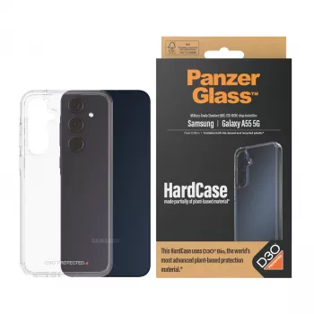 PanzerGlass® HardCase Caurspīdīgs ar D3O® Samsung Galaxy A55 5G