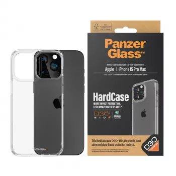 PanzerGlass HardCase Caurspīdīgs ar D3O® iPhone 15 Pro Max