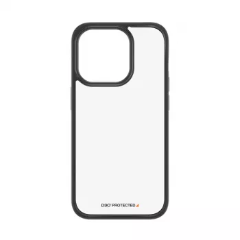 PanzerGlass ClearCase Caurspīdīgs ar Melnu Rāmi un D3O® iPhone 15 Pro