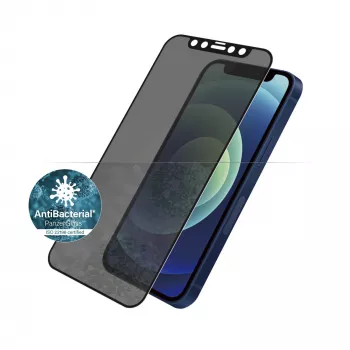 PanzerGlass® Privātuma ekrāna aizsargs iPhone 12 Mini | no malas līdz malai