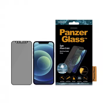 PanzerGlass® Privātuma ekrāna aizsargs iPhone 12 Mini | no malas līdz malai
