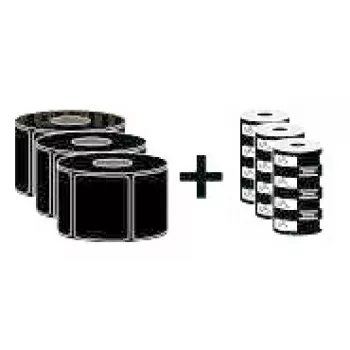 Zebra Z-Select 2000T Baltas pašlīmējošas printera etiķetes