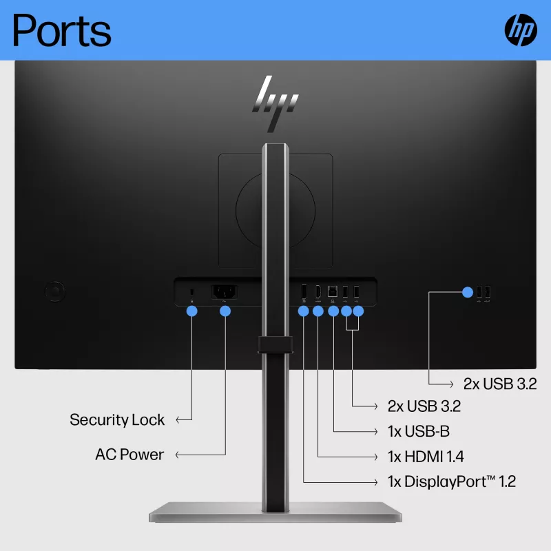 HP E27 G5 27 collu Full HD LCD monitors 1920 x 1080