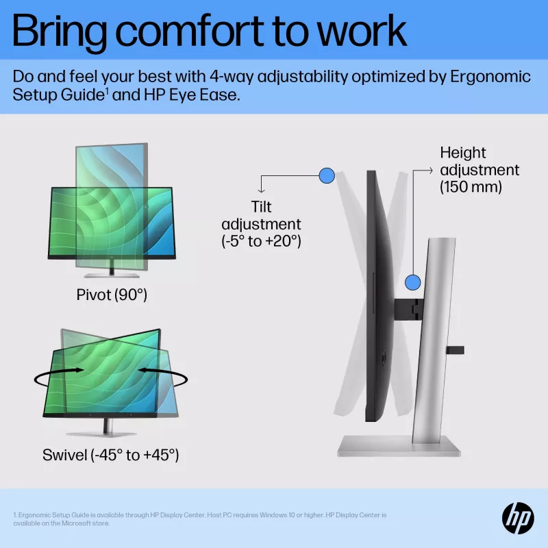 HP E27 G5 27 collu Full HD LCD monitors 1920 x 1080