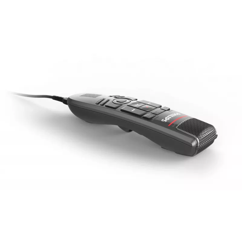 Mikrofons Philips SpeechMike Premium Touch Melns Vienvirziena USB Vadu -37 dB