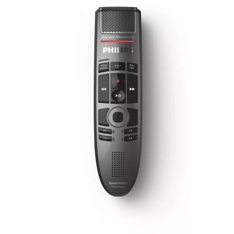 Mikrofons Philips SpeechMike Premium Touch Melns Vienvirziena USB Vadu -37 dB