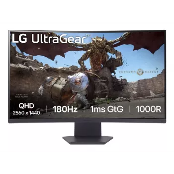 LG 32GS60QC-B dators monitors 80 cm (31,5 collu) 2560 x 1440 pikseļi Quad HD Melns
