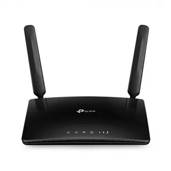 TP-Link Archer MR400 AC1200 4G LTE maršrutētājs, Wi-Fi 5, divjoslu 2,4 / 5 GHz, melns